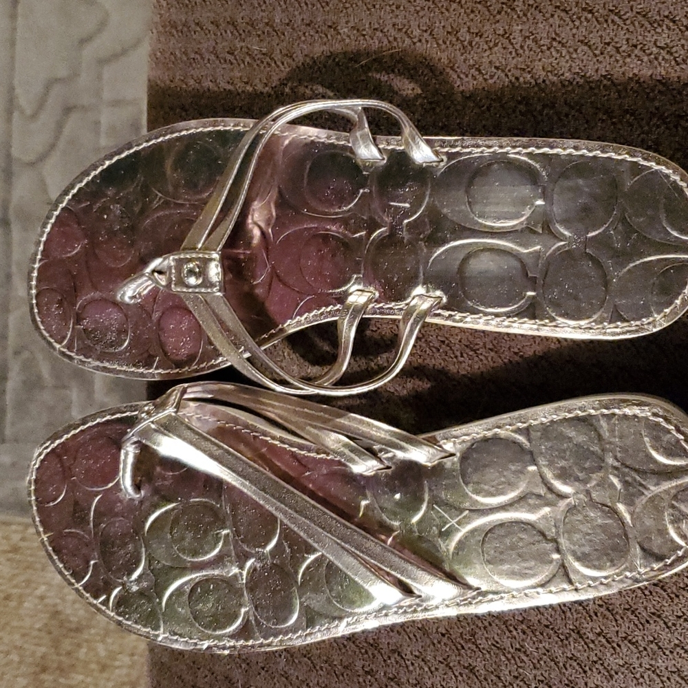 Coach Flip Flops